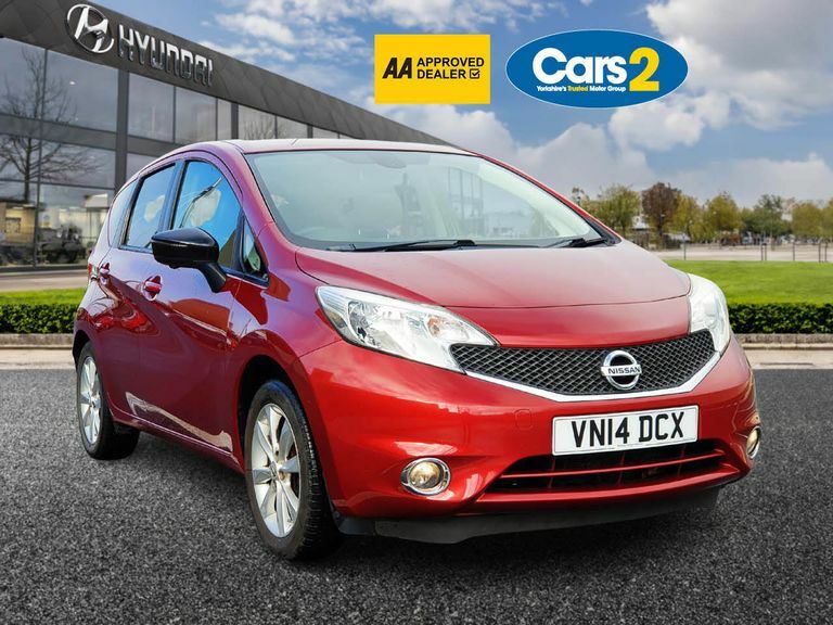 Compare Nissan Note 1.2 Dig-s Tekna VN14DCX Red