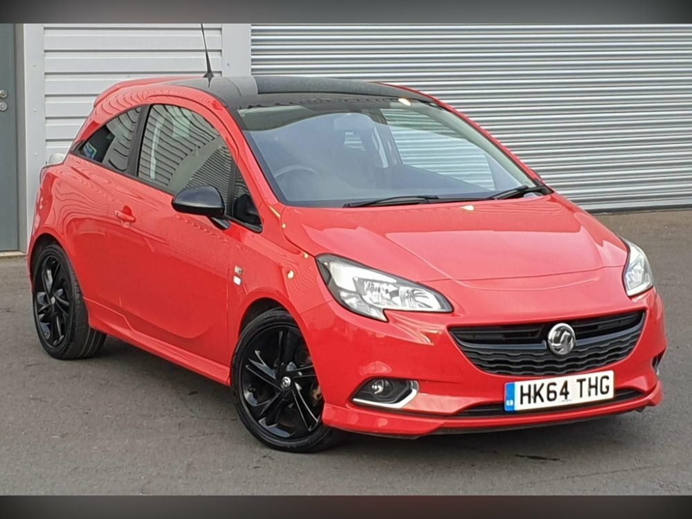 Compare Vauxhall Corsa 1.4I Ecotec Limited Edition Euro 6 HK64THG Red