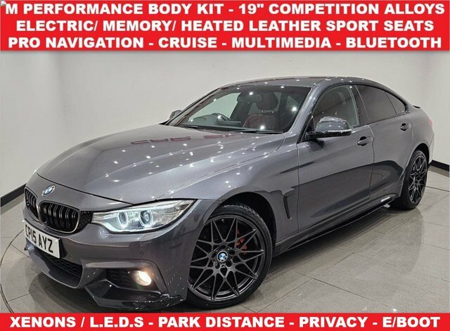 Compare BMW 4 Series Gran Coupe 3.0 430D CP15AYZ Grey