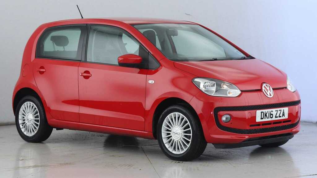 Compare Volkswagen Up 1.0 High DK16ZZA Red