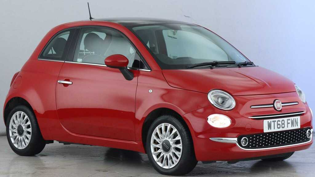 Compare Fiat 500 1.2 Lounge WT68FWN Red