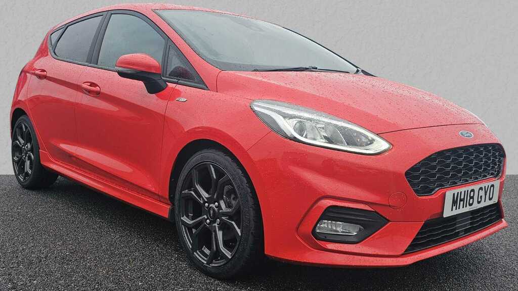 Compare Ford Fiesta 1.0 Ecoboost St-line MH18GYO Red