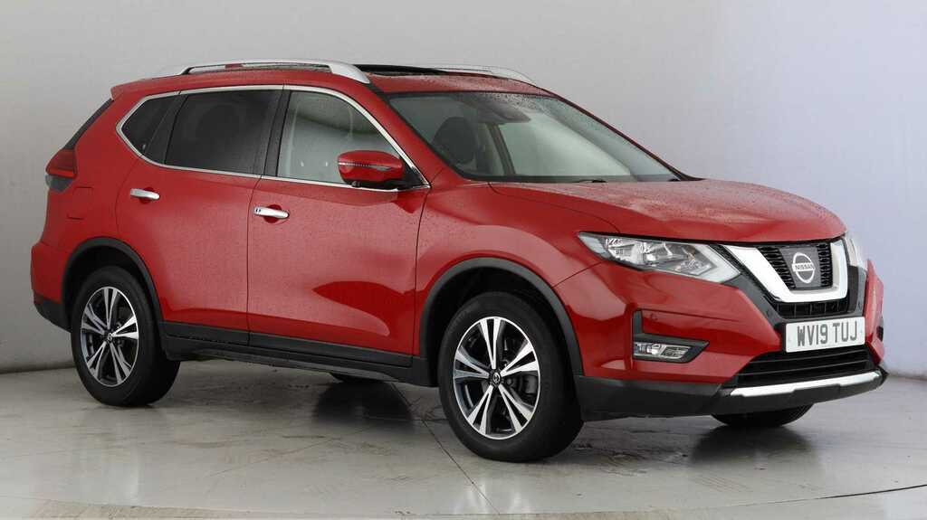 Compare Nissan X-Trail N-connecta Dci 4X WV19TUJ Red