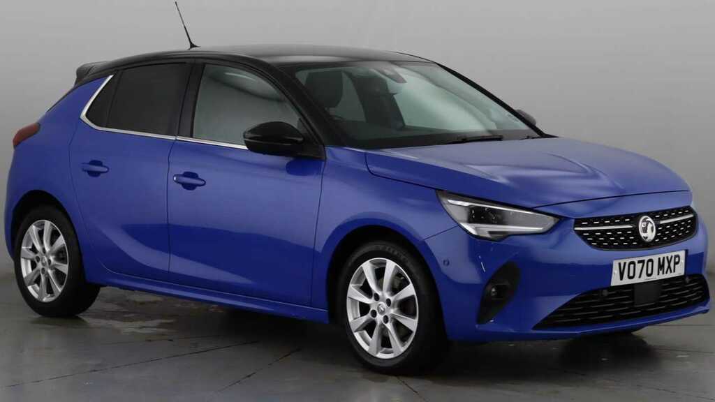 Compare Vauxhall Corsa 1.2 Turbo Elite Nav VO70MXP Blue