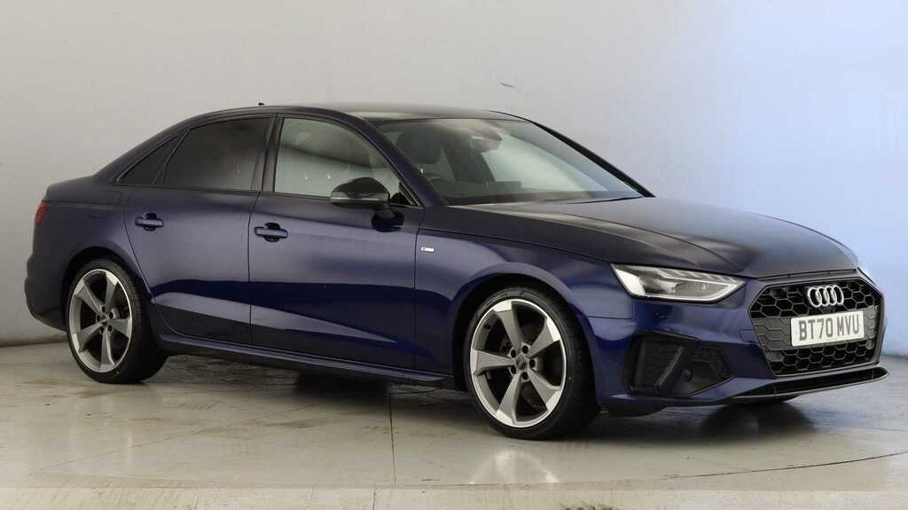 Compare Audi A4 35 Tfsi Black Edition BT70MVU Blue