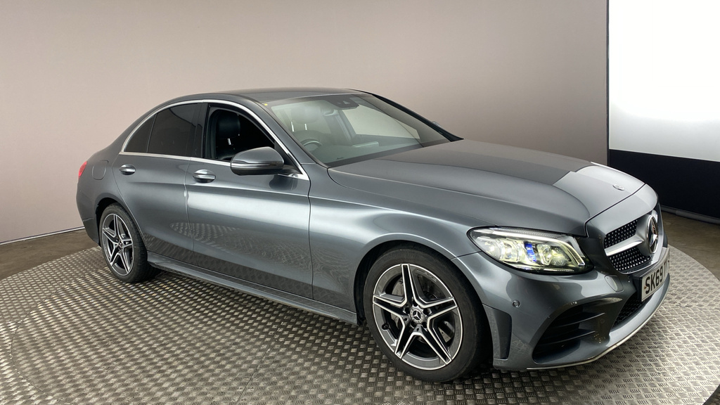 Used 2019 Mercedes-Benz C Class SK69TVJ C300d AMG Line Edition Premium ...