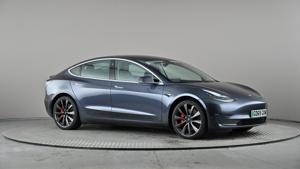 Compare Tesla Model 3 Performance Awd Performance Upgrade GD69GXW Grey