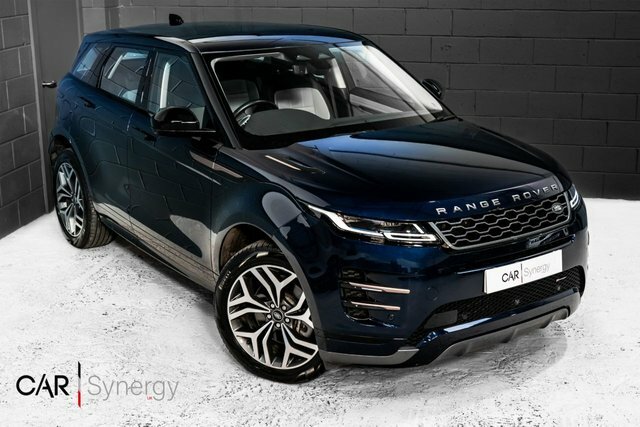 Compare Land Rover Range Rover Evoque R-dynamic Se Mhev VN71PTU Blue