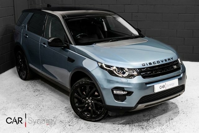 Compare Land Rover Discovery Sport Sd4 Hse Black KM18NUV Blue