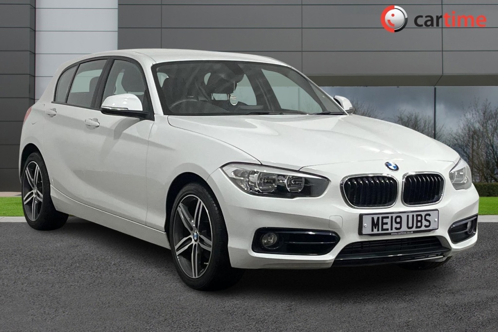 Compare BMW 1 Series 1.5 118I Sport 134 Bhp Satellite Navigation, Re ME19UBS White