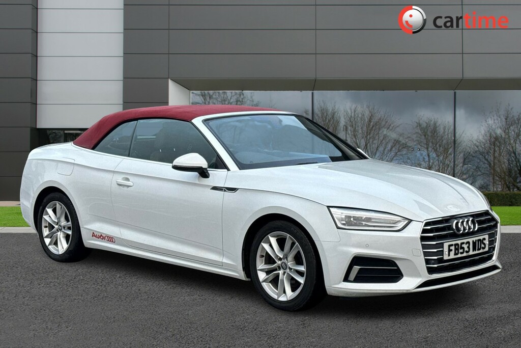 Compare Audi A5 2.0 Tfsi Sport 188 Bhp Audi Drive Select, Park FB53WDS White