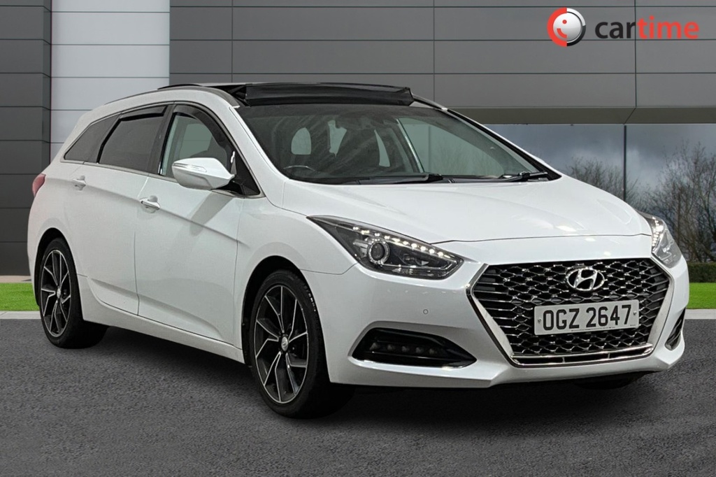 Compare Hyundai I40 1.6 Crdi Premium 135 Bhp Front Ventilated Seats OGZ2647 White