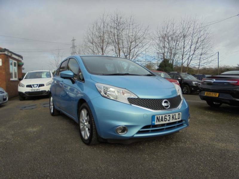 Compare Nissan Note Dci Tekna NA63KLD Blue