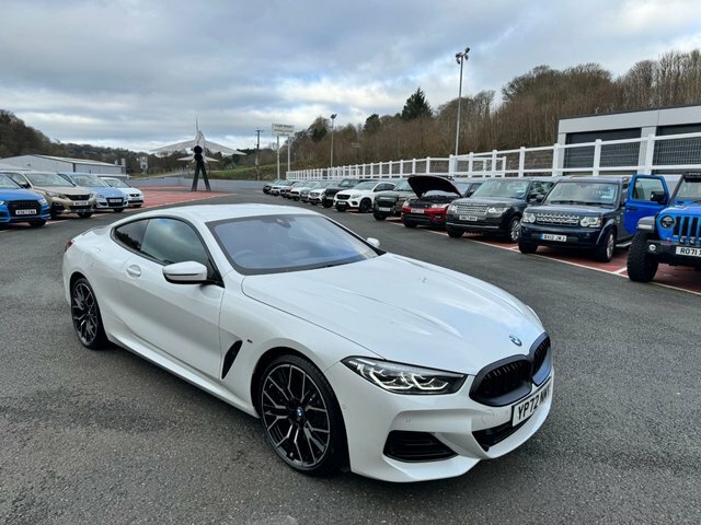 Compare BMW 8 Series Gran Coupe 840I M Sport Pro 3.0 Coupe 329 Bhp YP72NMY White