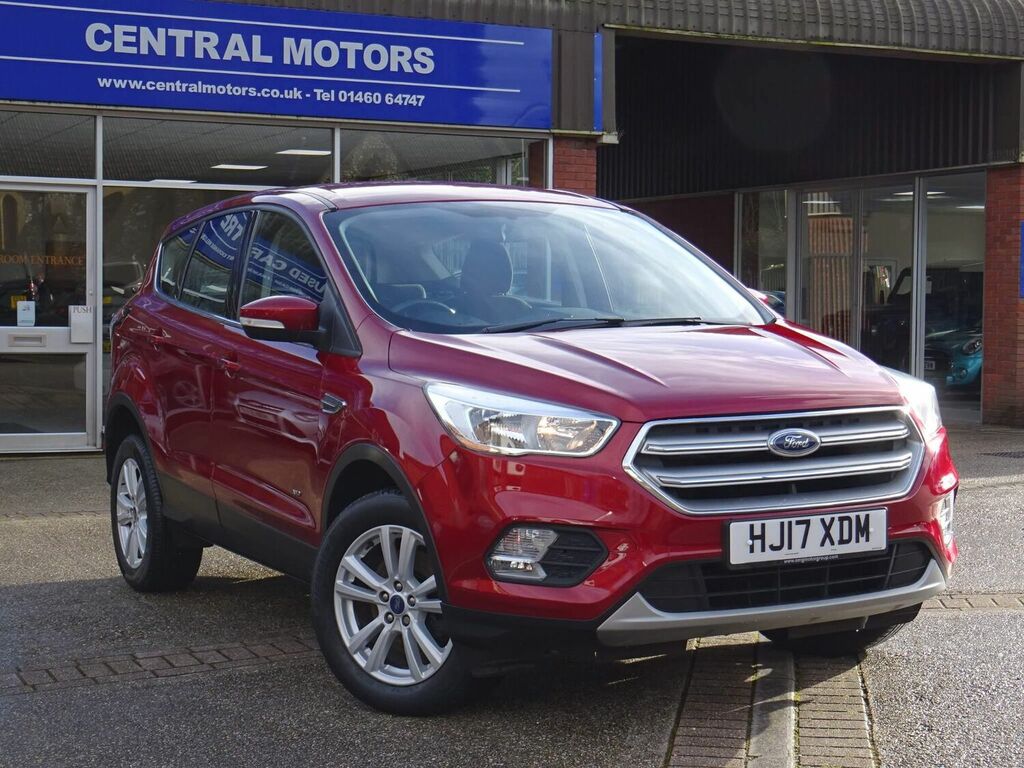 Compare Ford Kuga 4X4 1.5T Ecoboost Zetec Awd Euro 6 Ss HJ17XDM Red