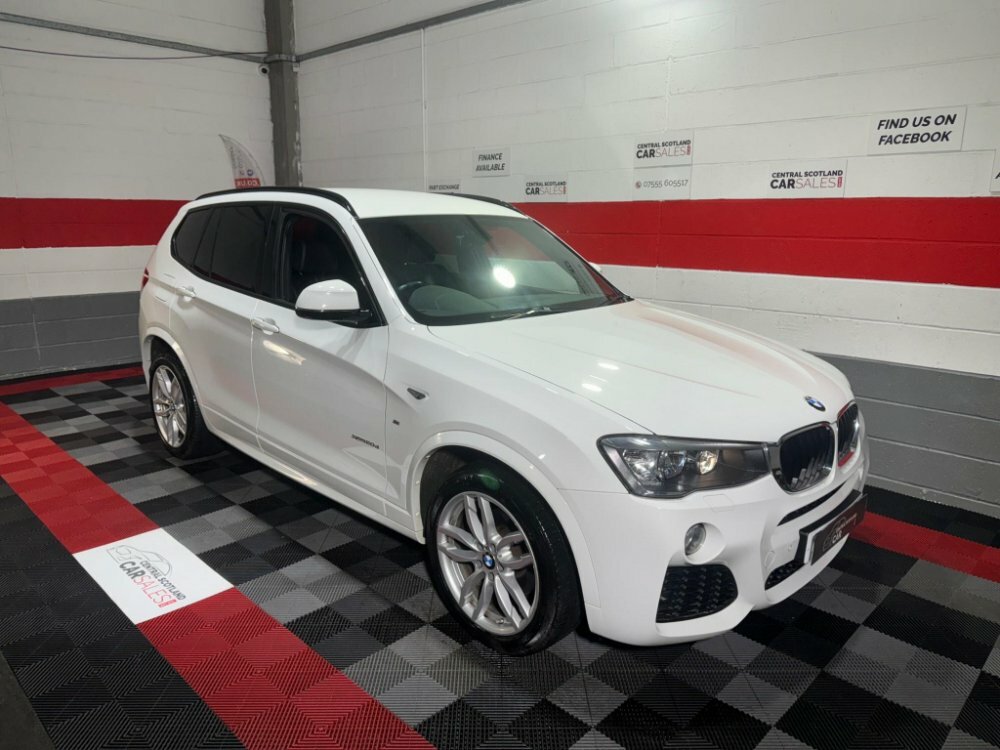 BMW X3 2.0 20D M Sport Xdrive Euro 6 Ss White #1