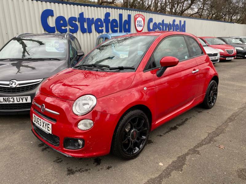 Compare Fiat 500 1.2 S DU63XYE Red