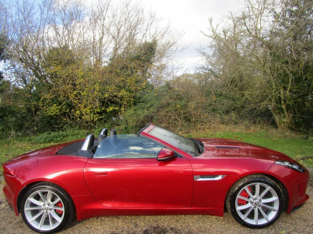 Compare Jaguar F-Type 3.0 V6 S Euro 5 Ss F11CDL Red