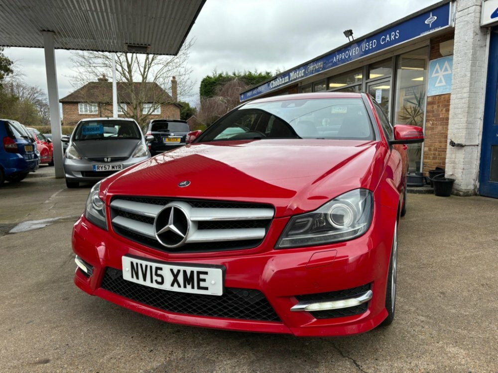 Compare Mercedes-Benz C Class 1.6 C180 Amg Sport Edition G-tronic Euro 6 Ss NV15XME Red