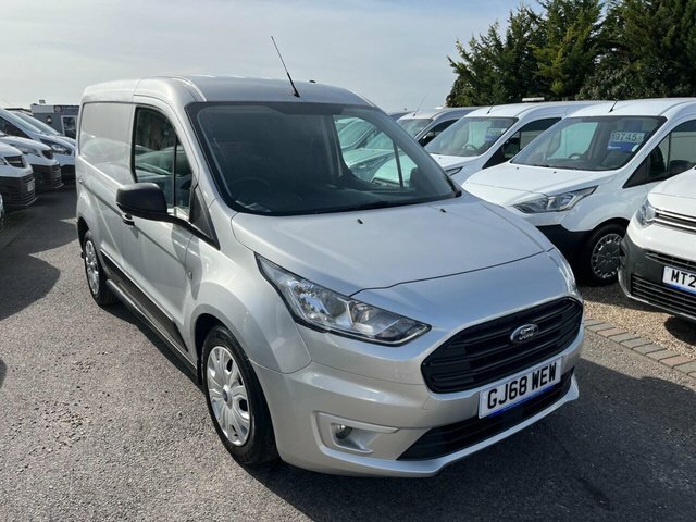 Compare Ford Transit Connect Connect 1.5L 200 Trend Tdci 0D 99 Bhp GJ68WEW Silver