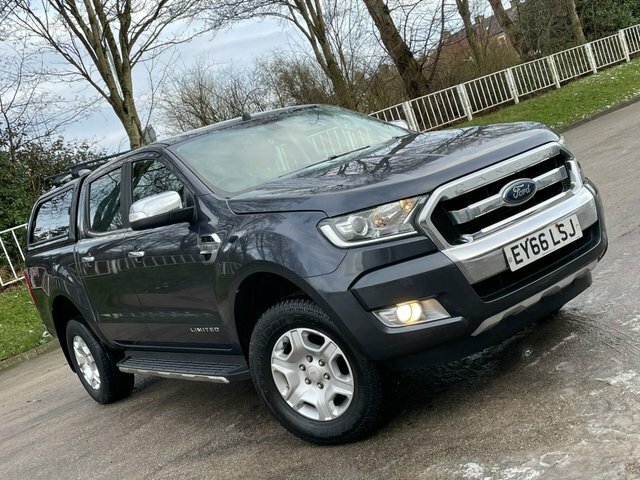 Compare Ford Ranger 2.2 Limited 4X4 Dcb Tdci 158 Bhp EY66LSJ Grey