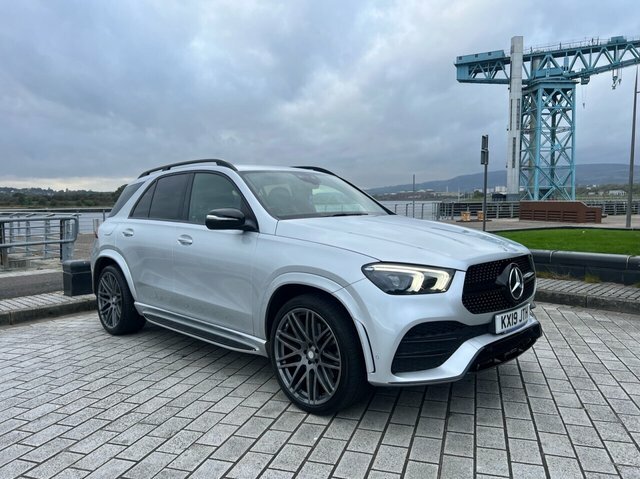 Mercedes-Benz GLE Class Gle 300 D 4Matic Amg Line Silver #1
