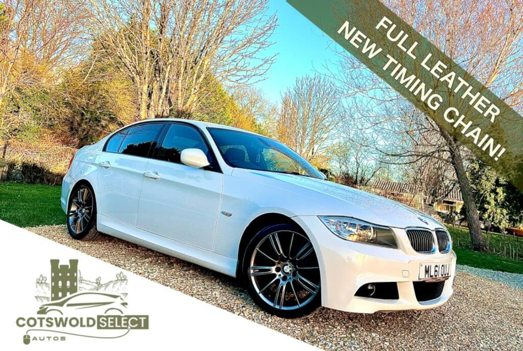 Compare BMW 3 Series Saloon 2.0 320D Sport Plus Edition - New Timing Ch ML61OUJ White
