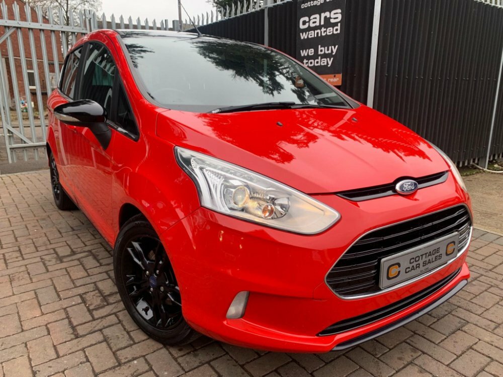 Ford B-Max 1.4 Zetec Red Edition Euro 6 Red #1