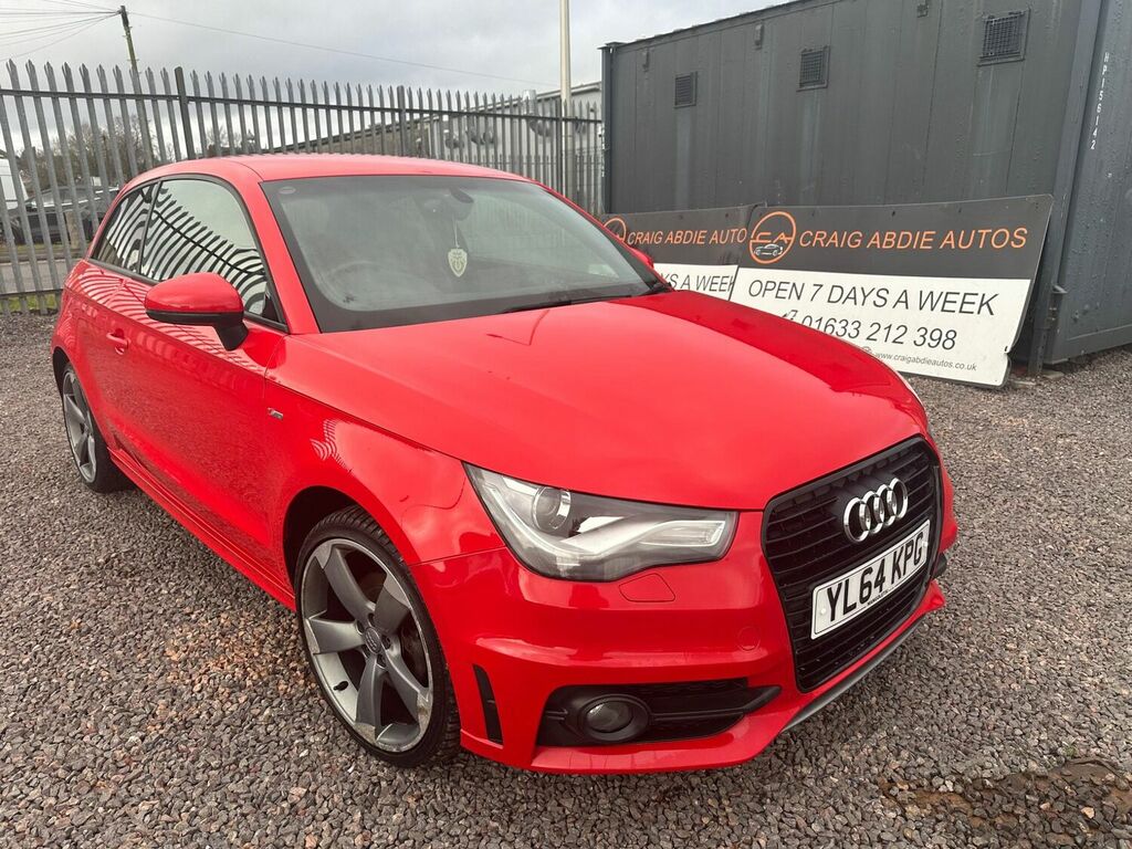 Compare Audi A1 Hatchback 1.4 Tfsi Cod Black Edition S Tronic Euro YL64KPG Red