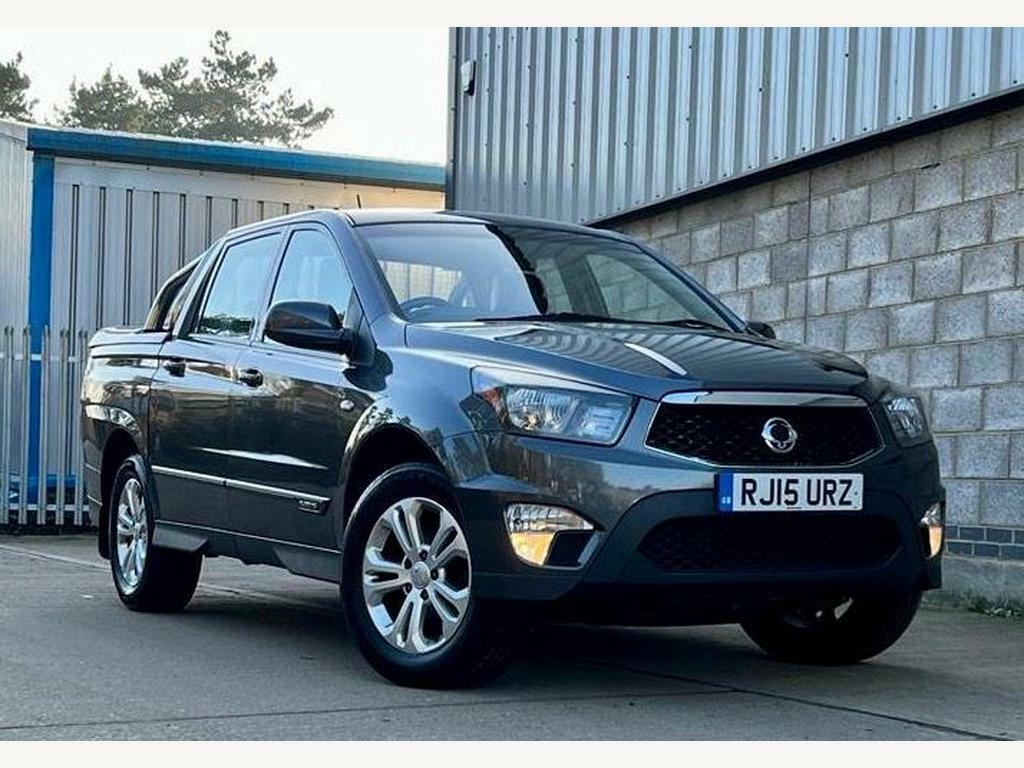 SsangYong Korando Sports Sports 2.0D Ex Double Cab Pickup 4Wd Euro 5 Grey #1