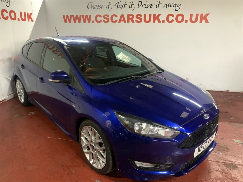 Compare Ford Focus 1.5L 1.5 Tdci St-line Powershift Euro 6 Ss WP17AAF Blue