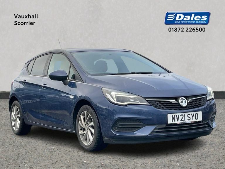 Compare Vauxhall Astra 1.5 Turbo D Business Edition Nav NV21SYO Blue