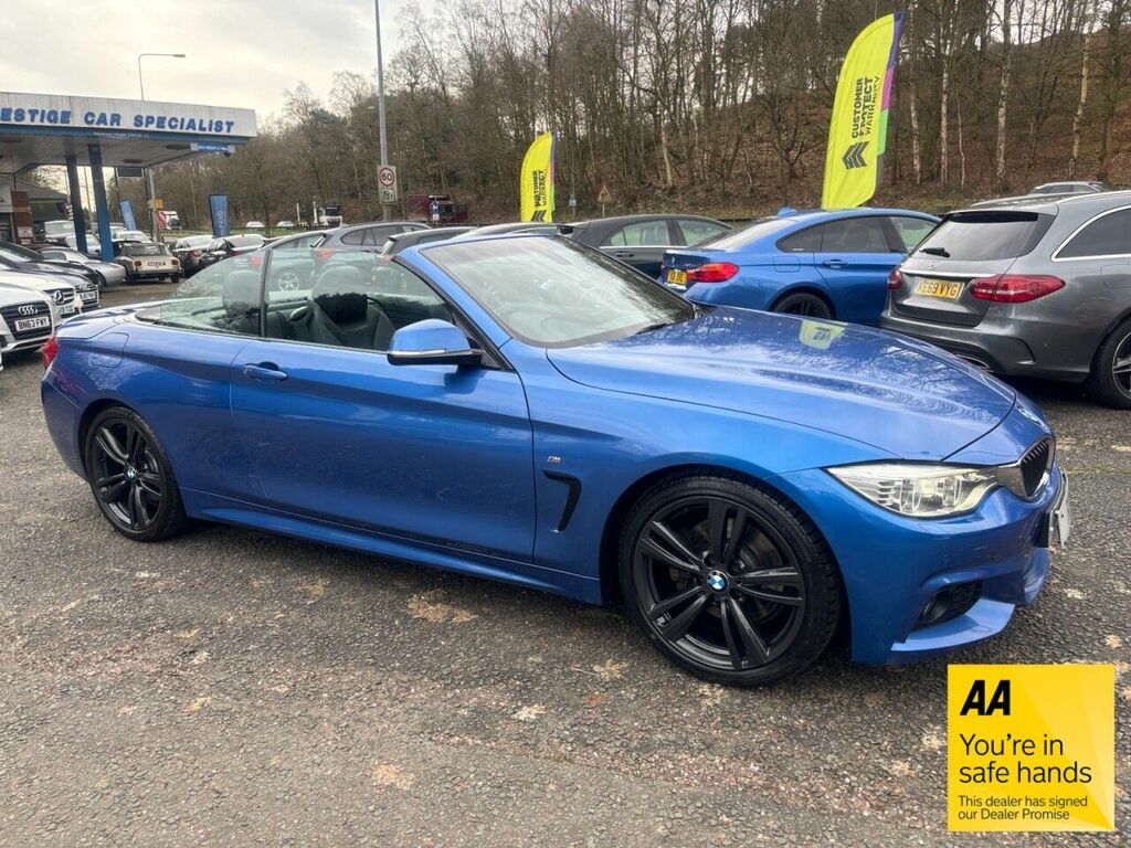 Compare BMW 4 Series 428I M Sport DY14THV Blue