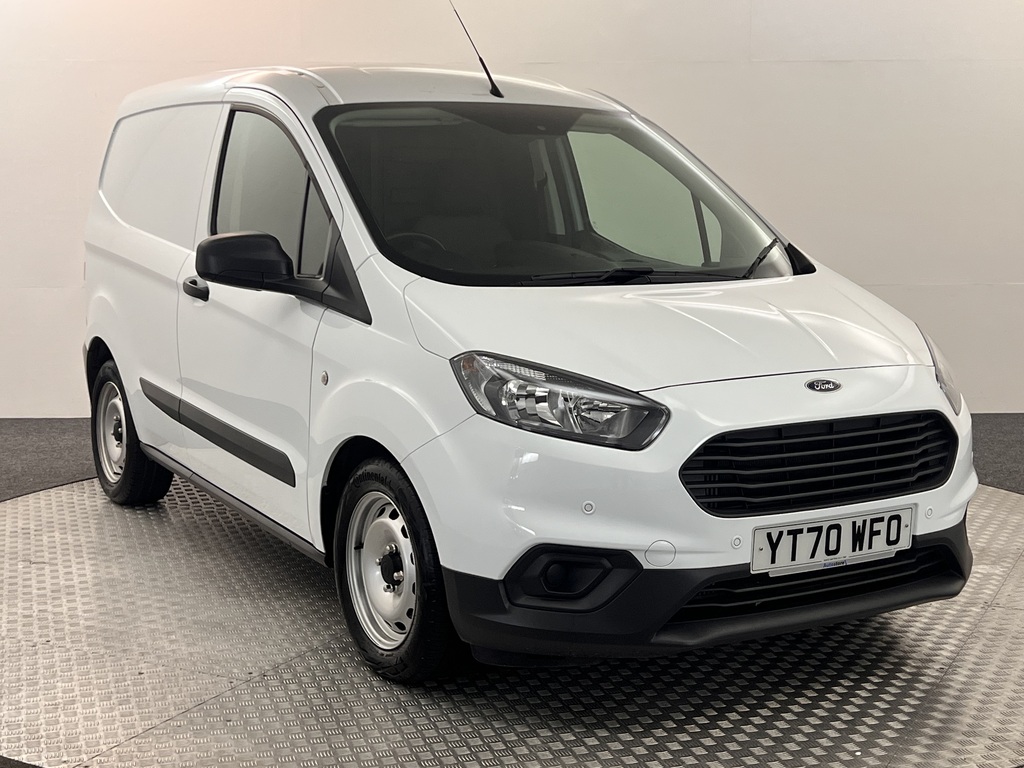 Compare Ford Transit Courier 1.0 Ecoboost Van 6 Speed YT70WFO White