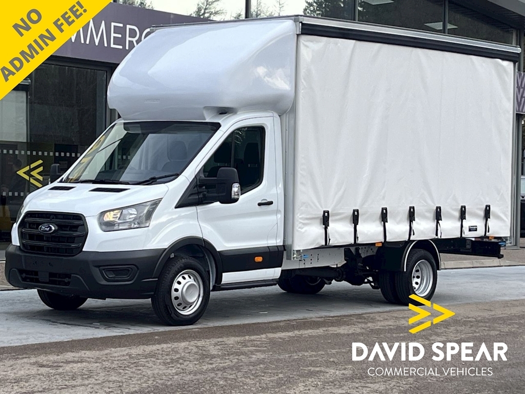 Compare Ford Transit Custom Tdci 130Ps Unregistered 2024 Curtainside 4.4M 14.6  White