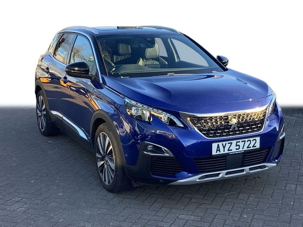 Compare Peugeot 3008 Ss Gt AYZ5722 Blue