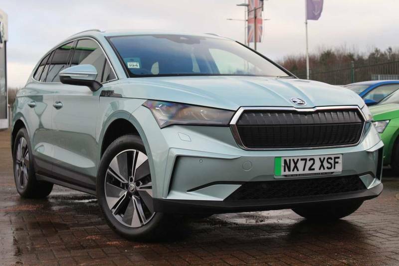 Compare Skoda ENYAQ 80 Iv 204Ps Suite Fully Suv NX72XSF Silver