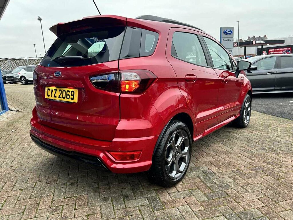Compare Ford Ecosport 1.0T Ecoboost 125Ps St Line Mca 6 Speed Man CYZ2069 Red