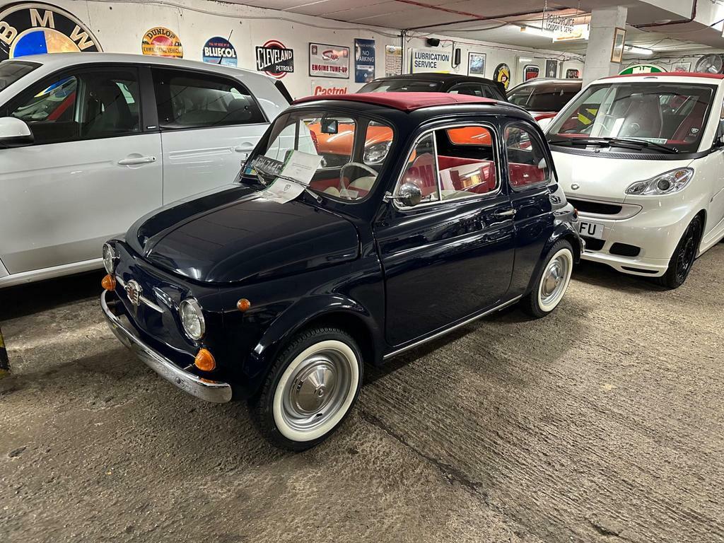 Compare Fiat 500 1965 500F Classic  Blue