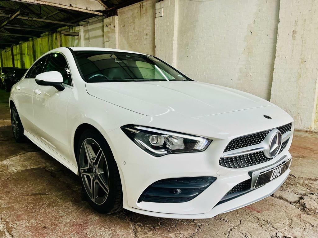 Compare Mercedes-Benz CLA Class 1.3 Cla180 Amg Line Coupe 7G-dct Euro 6 Ss  White