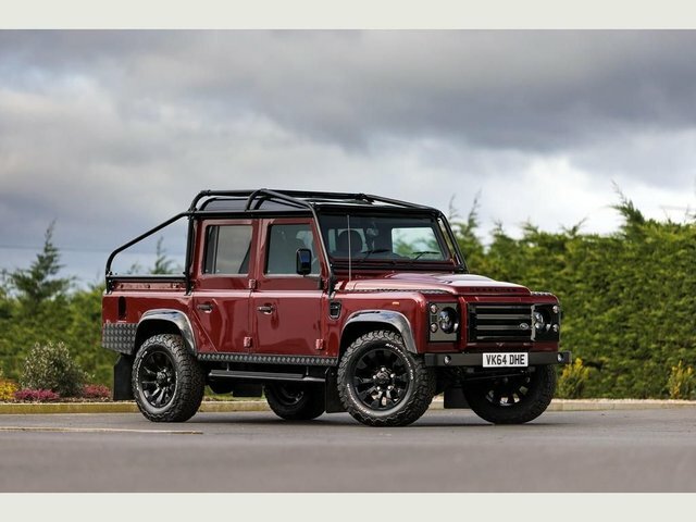 Compare Land Rover Defender 2014 2.2 Td Dcb 122 Bhp VK64DHE Red