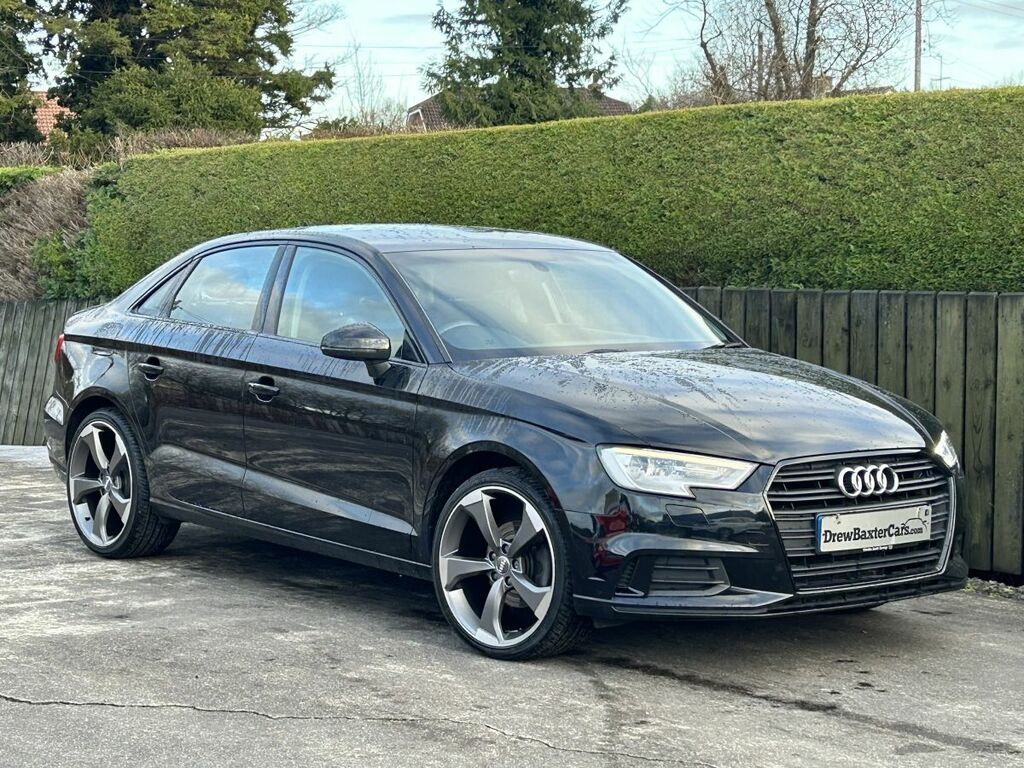 Compare Audi A3 Saloon  Black