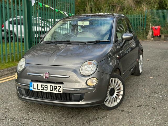Compare Fiat 500 1.2 Lounge Euro 5 Ss 3Dr... LL59ORZ Grey