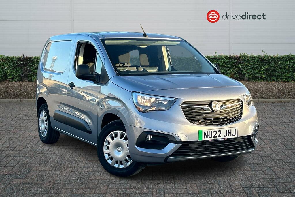 Compare Vauxhall Combo 2300 100Kw Sportive 50Kwh H1 Van NU22JHJ Grey