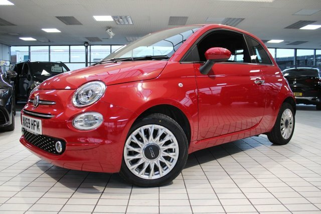 Compare Fiat 500 1.2 Lounge 69 Bhp NX69HFM Red
