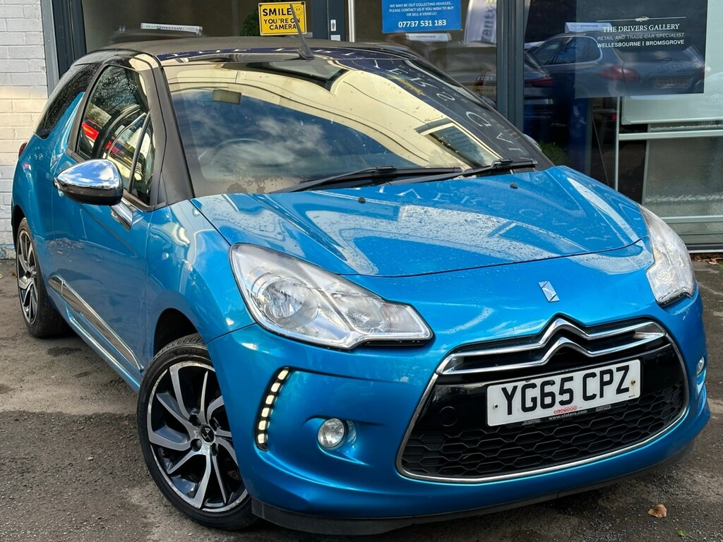 Compare DS DS 3 1.6 Bluehdi Tyle Nav YG65CPZ Blue