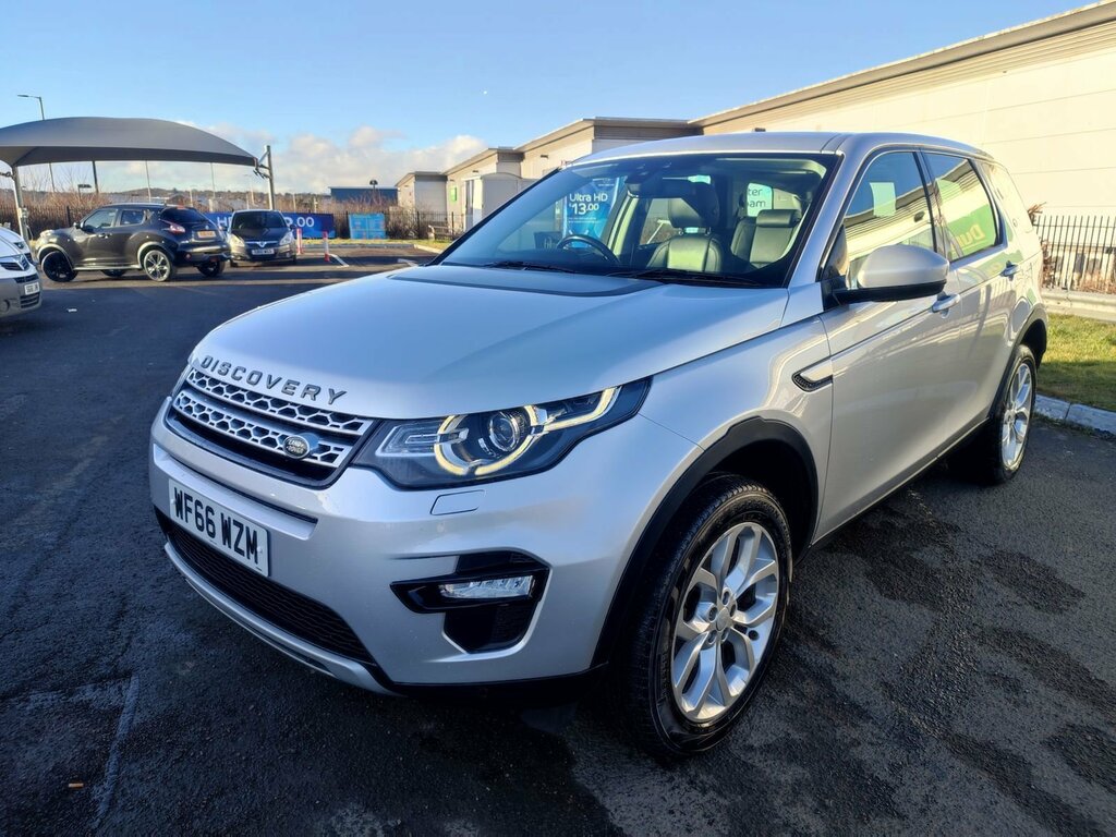Compare Land Rover Discovery Sport 2.0L Td4 Hse Suv Euro 6 178 WF66WZM Silver
