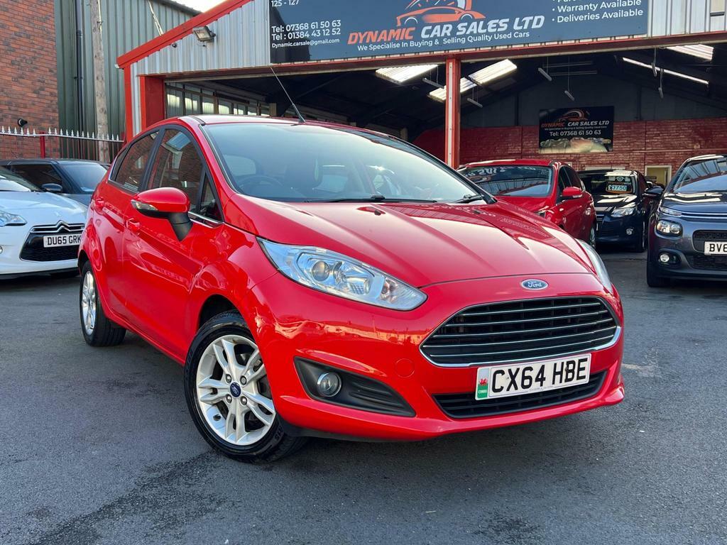 Compare Ford Fiesta 1.0T Ecoboost Zetec Euro 5 Ss CX64HBE Red