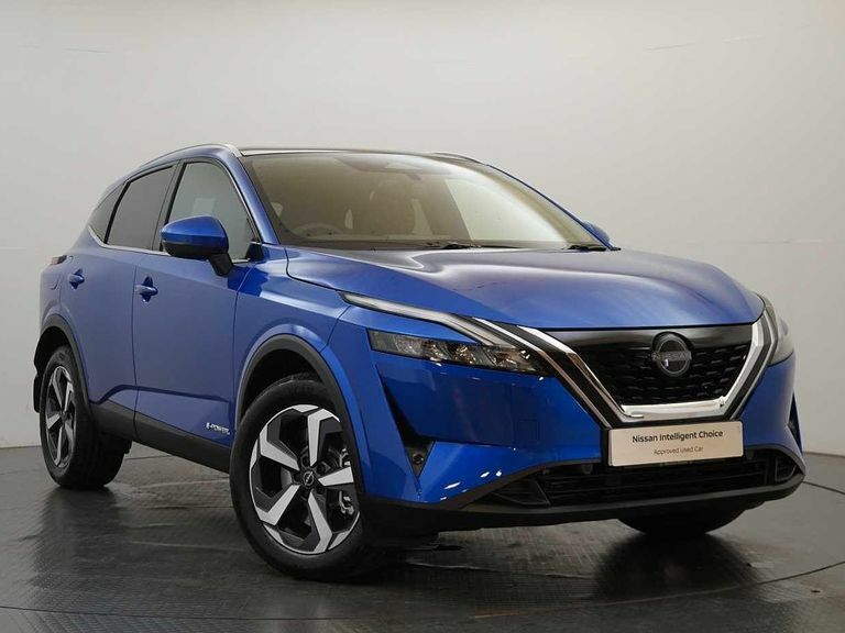 Compare Nissan Qashqai 1.5 E-power 190 N-connecta With Glass Roof Pa SO23AXW Blue