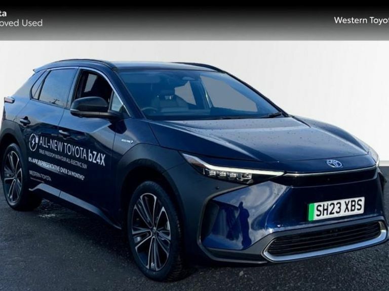 Compare Toyota bZ4X 71.4 Kwh Premiere Edition Awd 7Kw Obc SH23XBS Blue
